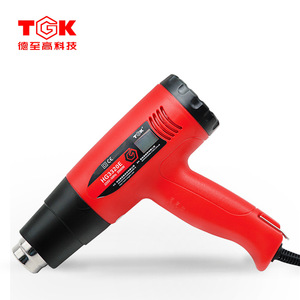 Pistola de Calor Digital Tgk de 1600W/2000W con Temperatura Ajustable para Película de Automóvil, Soldadura de Plástico, Termocontracción y Secado - Product Image 1