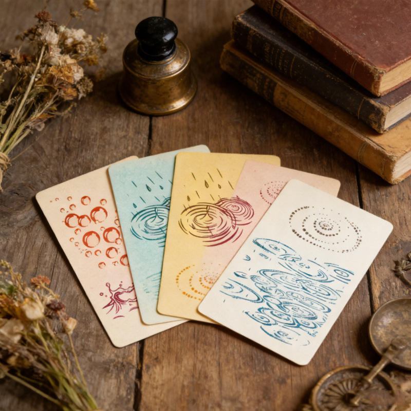 1-Piece Stamp Set Transparent Vintage Background Basic Stamps for ...
