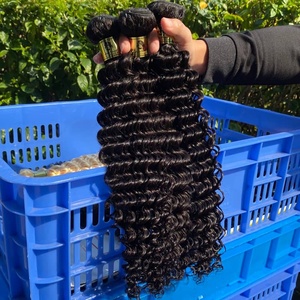 Extensioni di <span class=keywords><strong>Capelli</strong></span> Umani Brasiliani Vergini al 100%, Grado 10A, 30 Pollici, Ricci Crespi Naturali - Product Image 4
