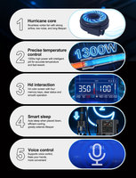 Station de retravaillage à air chaud intelligente QUICK 861 Pro Max
