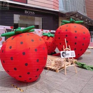 <span class=keywords><strong>Fraise</strong></span> géante gonflable surdimensionnée, réaliste, pour festival <span class=keywords><strong>de</strong></span> la récolte, activation <span class=keywords><strong>de</strong></span> marque, affichage en supermarché, fête - Product Image 6