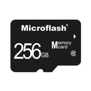 Tarjeta SD Microflash 4GB 8GB 16GB 32GB 64GB 128GB 256GB Clase 10 TF tarjeta de memoria flash tarjeta SD para teléfono con cámara