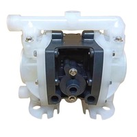 Pompe à double diaphragme pneumatique Alaguli Ala-6688-PX-DN8 en Santoprene, boîtier en polypropylène, personnalisable OEM
