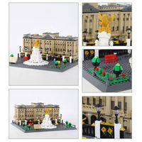 Wange 6224 Ensemble de construction créative du palais de Buckingham - Jouet éducatif en plastique ABS pour enfants
