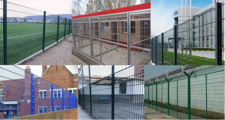 laatste bedrijfsnieuws over Gegalvaniseerde Gelaste Poeder Met een laag bedekte Metaal 2d Tweelingbar 868/656/545 Dubbele Rod Mat Bilateral Wire Mesh Fence-Comités  3