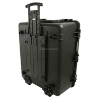 Grande mallette de transport en plastique rigide, étanche IP67, antichoc, pour équipement audio et vidéo, drones et outils, mousse personnalisable