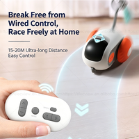 Jouet interactif intelligent pour chat Elecpet, souris automatique avec télécommande, rechargeable par USB, design amusant