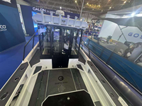 Bateau de pêche en aluminium de luxe abordable de 7,5 m (25 pieds) pour la pêche et les loisirs, fourni directement par l'usine