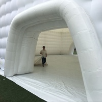 Tentes de fête géantes sur mesure, gonflables, pour mariage, maison, imperméables, grandes tentes pour discothèque, bar, événements commerciaux, tentes amovibles