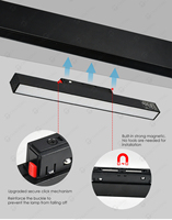 Lampu Sorot Led Jalur Magnetik Tersembunyi Smart Tuya, Lampu Sorot Jalur Magnetik Led Dapat Diredupkan 10W 20W 30W 40W Linear Led