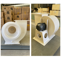 Extracteur d'air centrifuge haute pression en plastique PP résistant à la corrosion de type C 4-68 pour usine chimique
