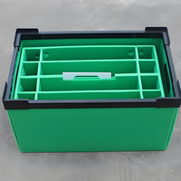 Haute Standard Antistatique Ondulé PP Coroplast Étanche En Plastique Cloisons Séparation Barrière Grille Boîte Entretoise Lame Pince