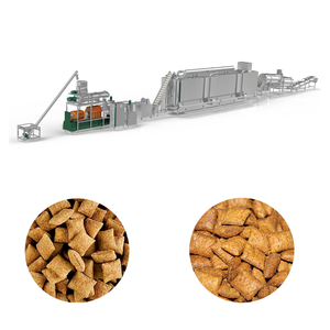 Hot bán Snack thực phẩm căng phồng Ngô máy móc chế biến lúa mì lõi điền cốm đùn dây chuyền sản xuất máy đùn trục vít đôi - Product Image 5