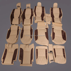 อะไหล่รถยนต์หนังไมโครไฟเบอร์หุ้มเบาะ7ที่นั่งสำหรับ Toyota Land Cruiser LC200 LC300 LC350 Prado - Product Image 4