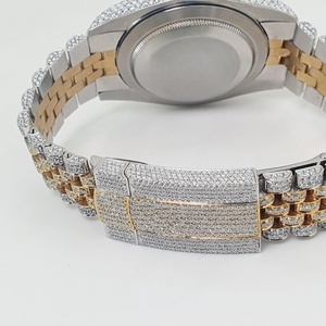Reloj de Lujo con Diamantes Moissanite de Primera Calidad, Marca Original, para Hombre y Mujer, Estilo Hip Hop, Brillante, de Diseño Premium - Product Image 4