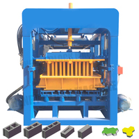 Qt8-15 entièrement automatique hydraulique Hourdis bloc faisant la machine Hourdis brique faisant la machine Machine de moulage de blocs solides