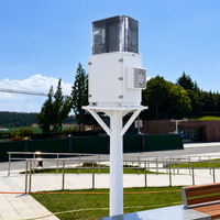 Boîtier de commande en acier galvanisé à température contrôlée, panneaux transparents, protection étanche IP65 pour utilisation intérieure et extérieure