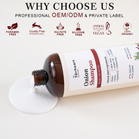 Shampoo et revitalisant pour la croissance des cheveux vegan personnalisé, ensemble de soins capillaires réparateurs pour cheveux abîmés, sans sulfate, antipelliculaire