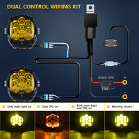 Luz de Trabajo LED Deportiva para Automóvil, 7 Pulgadas, 12V, 6000K, para Lada Todoterreno 4X4, Faro Auxiliar de Conducción