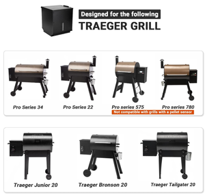 ODM y OEM WIFI Contact 12 "o 18" izquierda o derecha BBQ ahumador tolva alimentación automática Pellet Grill montaje <span class=keywords><strong>Kit</strong></span> con controlador Pro - Product Image 4