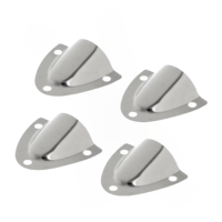 Nouveaux accessoires de bateau de yacht de couverture d'évent de marina d'acier inoxydable avec le matériel essentiel pour la ventilation