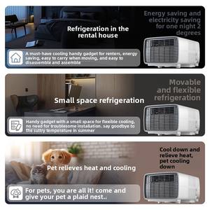 เครื่องปรับอากาศแบบพกพาอเนกประสงค์สำหรับตั้งแคมป์ในบ้าน <span class=keywords><strong>ขนาด</strong></span><span class=keywords><strong>เล็ก</strong></span> พร้อมมุ้งกันยุง ใช้พลังงานไฟฟ้า สำหรับใช้งานกลางแจ้ง ระบบทำความเย็นด้วยคอมเพรสเซอร์ - Product Image 5