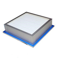 EN1822 Fabricante de China Gel Seal Hepa Filtro de aire con gran flujo de aire y área de filtración