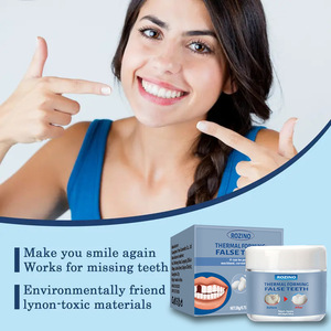 Riempitivo Dentale Temporaneo Riutilizzabile, Sostituzione Temporanea per Denti Mancanti, Riparazione Termoformabile per Denti Finti - Product Image 5