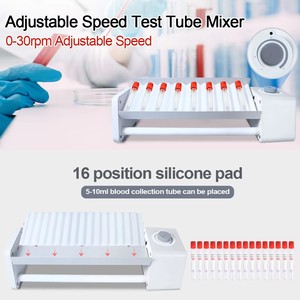 실험실용 장축 로커 믹서, 혈액 채취 튜브 리프팅 플레이트용 숏 데크 로킹 로테이터, 볼텍스 믹서 - Product Image 2