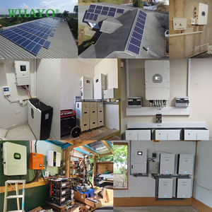 Système d'énergie solaire hybride résidentiel à haute efficacité Whayo avec batterie LiFePO4 pour réduire les factures mensuelles d'électricité - Product Image 6
