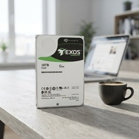 Disque dur d'entreprise Seagate Exos X18 18 To ST18000NM000J SATA 6 Gbit/s 7200 tr/min 256 Mo 3,5 pouces pour serveur NAS RAID