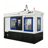 Torno CNC Horizontal de Bancada Plana con Husillo Vertical y Doble, Control GSK, BT40, Precio Competitivo para Fabricación de Piezas de Sellado