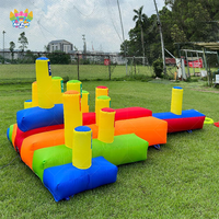 AirFunPro Anneaux géants gonflables pour les activités d'équipe - Matériel PVC écologique Jeu stimulant la coordination œil-main