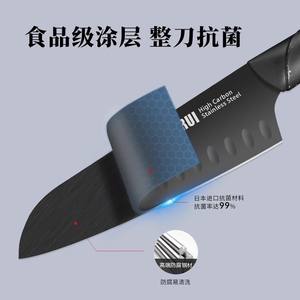Cuchillo de chef de gama alta <span class=keywords><strong>RUI</strong></span>, cuchillo Santoku complementario, cortador de alimentos, cuchillo de cocina para el hogar con Material metálico de acero - Product Image 3