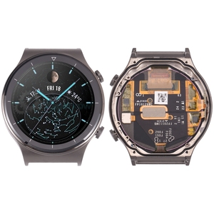 Para <span class=keywords><strong>Huawei</strong></span> Watch GT 2 Pro, digitalizador de montaje completo, pantalla LCD de Material de zafiro Original con Marco, 2 Pro, 2017 - Product Image 1