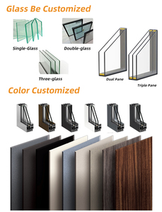 Puerta Plegable de Vidrio Templado GELLJA con Certificación CE, Moderna, Resistente a Huracanes e Impermeable, de Aleación de Aluminio para Patio o Balcón 1 - Product Image 4
