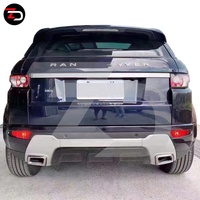 Nouveau kit carrosserie de style dynamique en matériau PP de haute qualité, pare-chocs avant, feux antibrouillard, plaque de porte, pare-chocs arrière pour Evoque