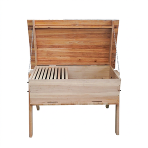 Nueva Colmena Menger Bee Langstroth Top Bar para África, de Madera de Pino, 30 Cuadros, Sin Ensamblar, para Granja Apícola, 119x55x39cm, 1 Año de Garantía - Product Image 1