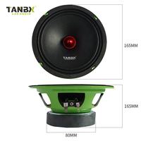 Altavoz para Auto de 6.5 Pulgadas, Potencia Máxima de 380W, Altavoz Activo de Alta Potencia TB-605AS