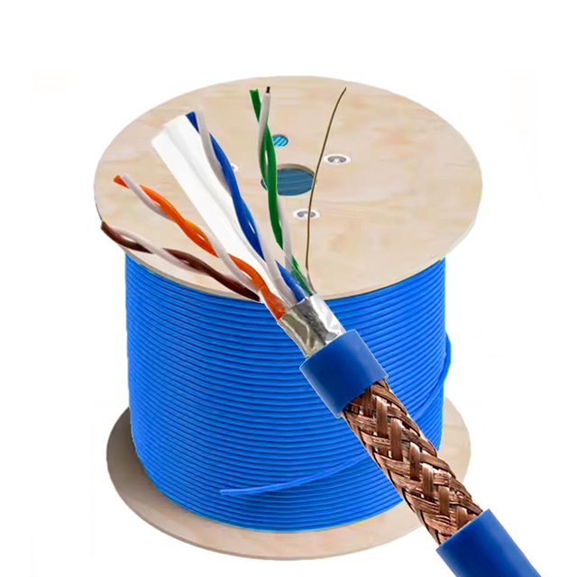 Factory Price High Quality Cat6 Ethernet Pure Copper Premium Cca UTP CAT6 305m Communication Cable