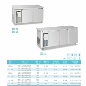 Refrigerador Comercial sin Columnas, con Estantes Abiertos, Puerta Doble, Descongelación Automática, Revestimiento Higiénico, <span class=keywords><strong>para</strong></span> Hoteles, Restaurantes y Cocinas - Product Image 3