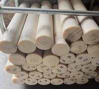 Barres en plastique solide industrielles, barres en PE, POM, PP, résistantes à la corrosion