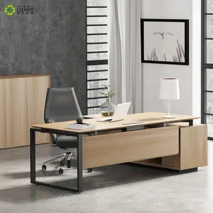 Moderno en forma de L completo escritorio Ejecutivo Oficina Muebles Para Gerente de