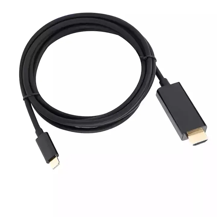 อะแดปเตอร์สายเคเบิลสำหรับ Macbook Pro,4K @ 30Hz USB C 1.8เป็น HDMI ตัวผู้เป็น HDMI ยาว3.1ม. เคลือบทอง3840*2160P