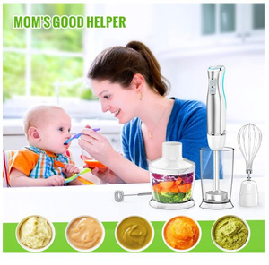 산업 침수 스무디 주스 믹서기 주방 용품 5 in 1 304 크로스 블레이드 휴대용 핸드 스틱 믹서기 1000w - Product Image 5