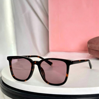 Lunettes de soleil unisexes carrées à monture intégrale avec verres PC dégradés et protection UV400, montures marron/bleu/rose/fumé, mode extérieure