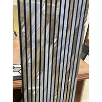 Panneau acoustique mural en bois moderne, panneau acoustique décoratif en MDF avec support en feutre PET pour la maison, le bureau, le studio, la décoration intérieure