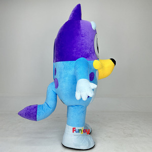 כחול מתנפחים בינגו כלב mascot תחפושת למבוגרים חיה כלב כלב מן העולם הקריקטורה - Product Image 1