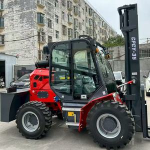 Montacargas Todoterreno 4x4 de 3.5 Toneladas con Neumáticos Reforzados, Certificado CE para Construcción - Product Image 3