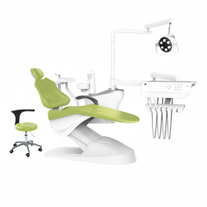 Fauteuil dentaire moderne multifonction Nouveau design de mode Bon marché Équipement de dentiste fabriqué en Chine Métal Plastique Alimentation électrique - Product Image 1